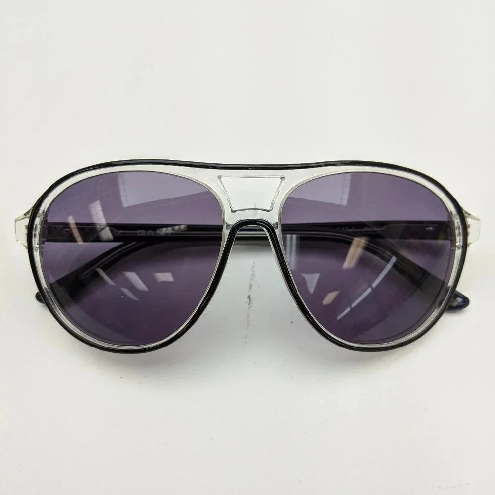 🕶️ GANT Sunglasses GS7006 BLCKCL-3 (black on clear) 58/14-140 / JLE102 🕶️​